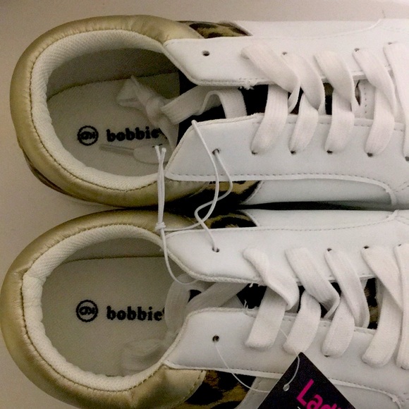 #29 Bobbie Brooks Cheetah Lace Up Shoes - Size 9 - Picture 4 of 4